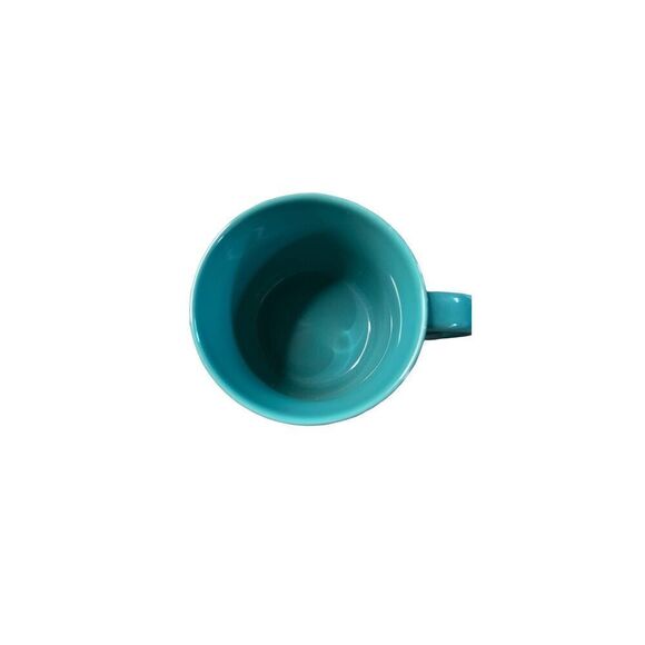 2014 Teal Dunkin Donuts Coffee Cup LN - Picture 3 of 3